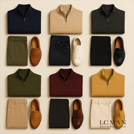 6 ایده جذاب با نیم زیپ مردانه