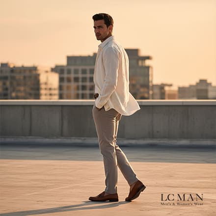 بهترین روش های ست کردن پیراهن کرم مردانه با شلوار